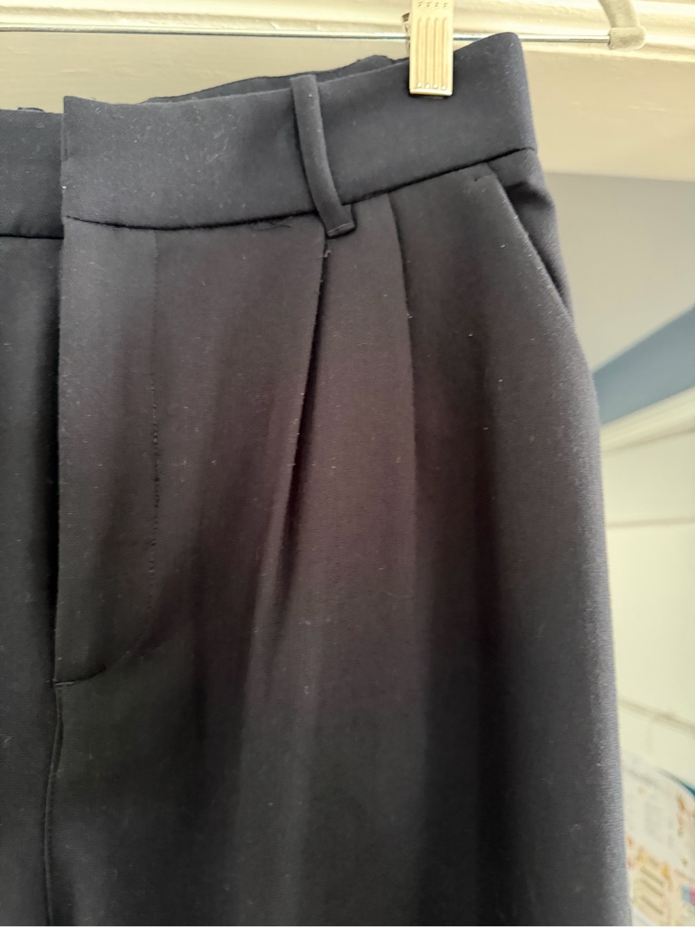 Abercrombie Sloane Tailored Wide Leg Pants - Picture 3 of 6
